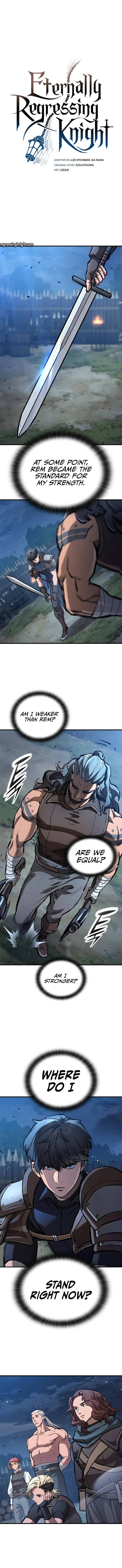 Eternally Regressing Knight Chapter 103