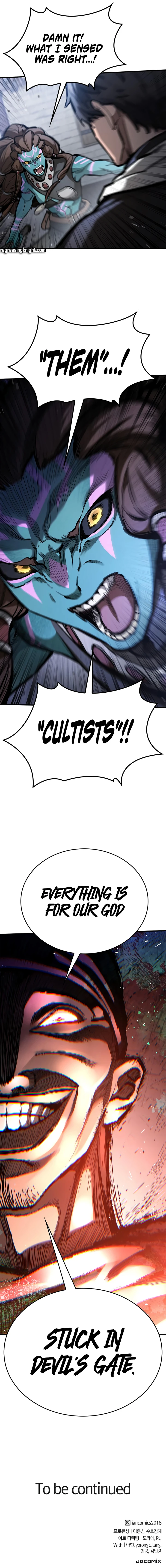 Eternally Regressing Knight Chapter 87