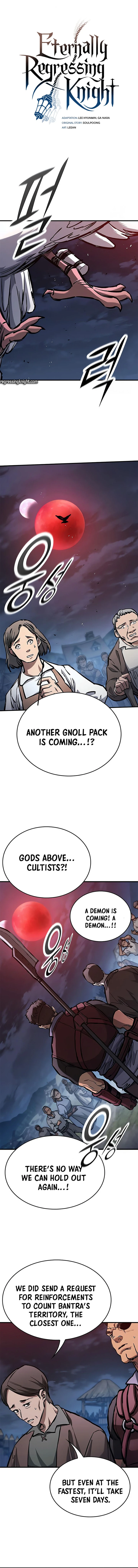 Eternally Regressing Knight Chapter 95
