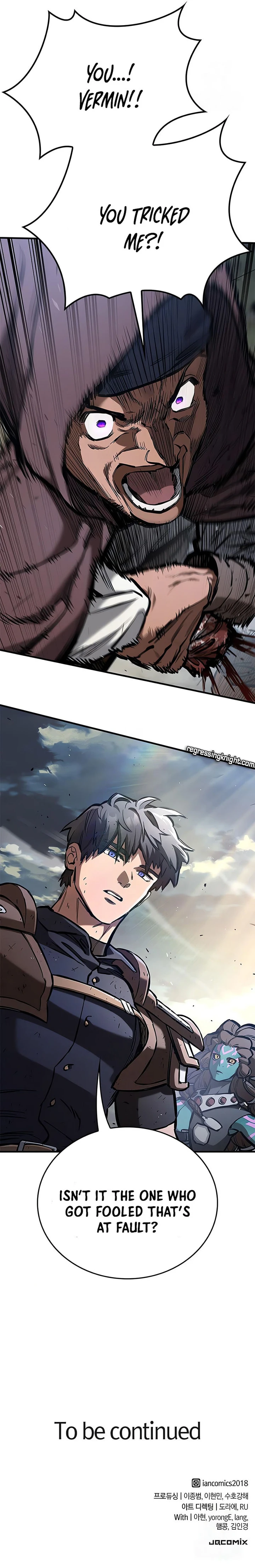 Eternally Regressing Knight Chapter 95