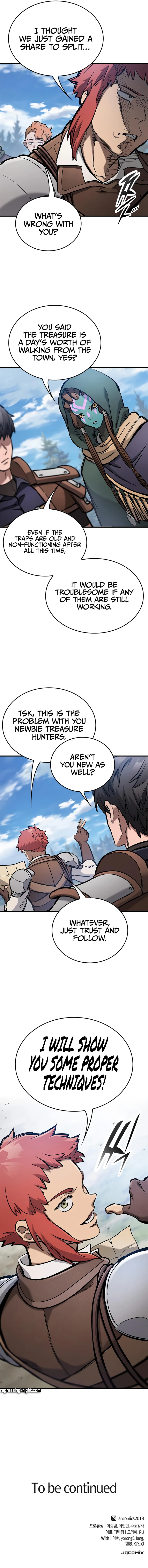 Eternally Regressing Knight Chapter 97