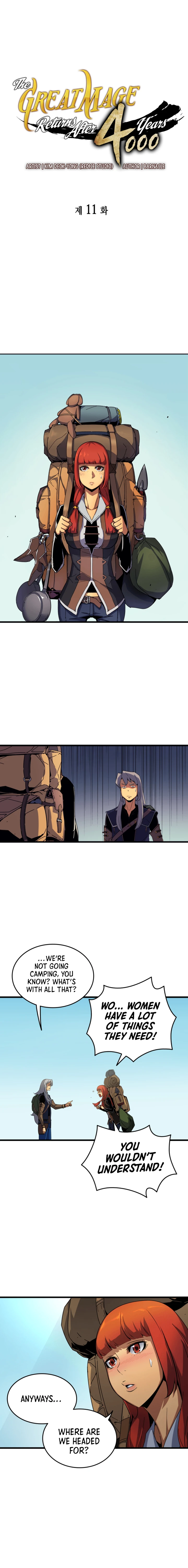 The Great Mage Returns After 4000 Years Chapter 11