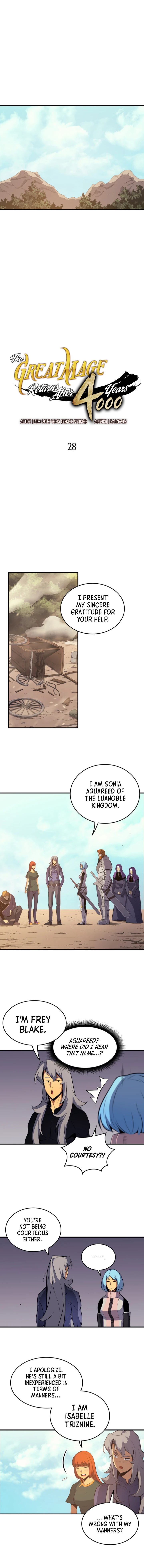 The Great Mage Returns After 4000 Years Chapter 28