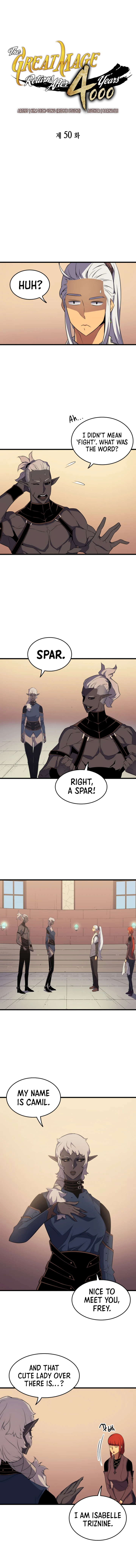 The Great Mage Returns After 4000 Years Chapter 50