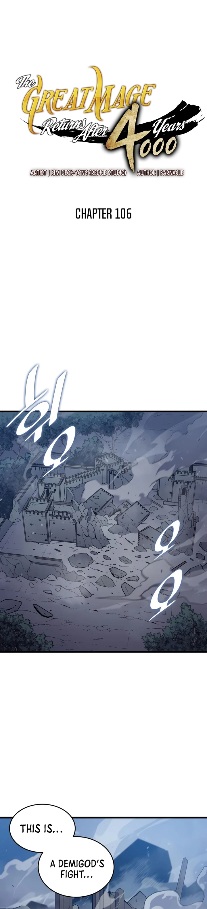 The Great Mage Returns After 4000 Years Chapter 106