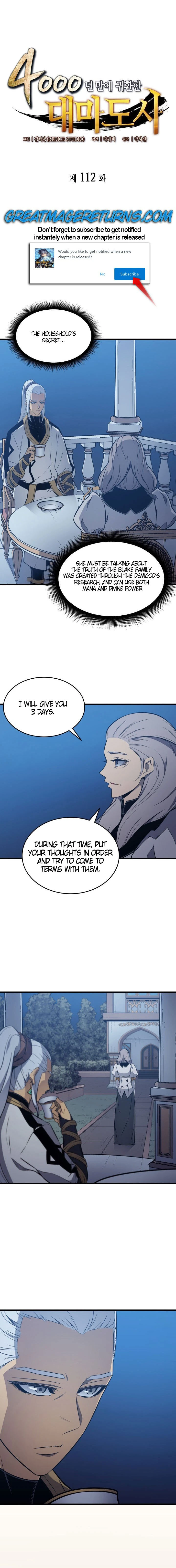 The Great Mage Returns After 4000 Years Chapter 112