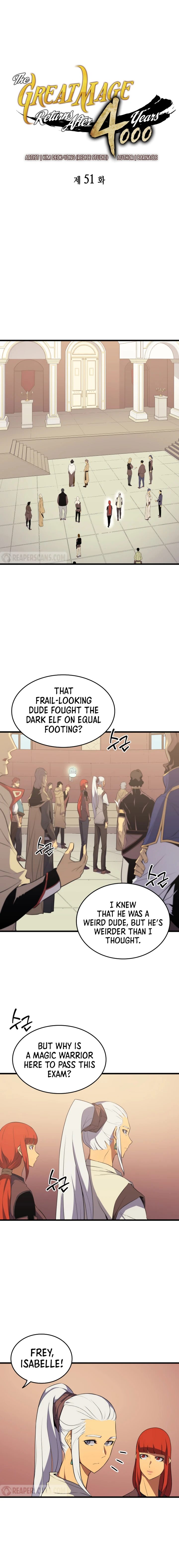 The Great Mage Returns After 4000 Years Chapter 51