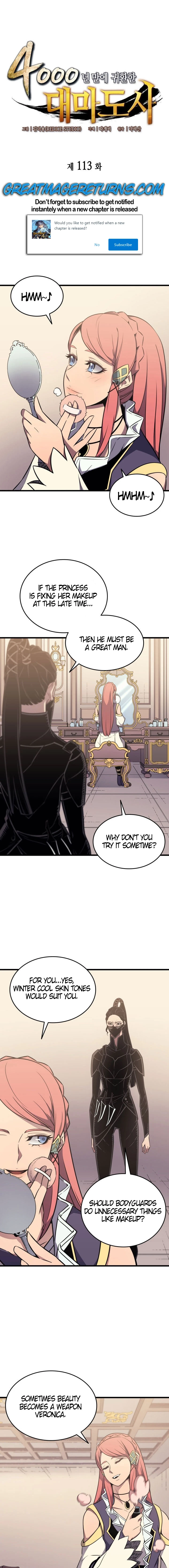 The Great Mage Returns After 4000 Years Chapter 113