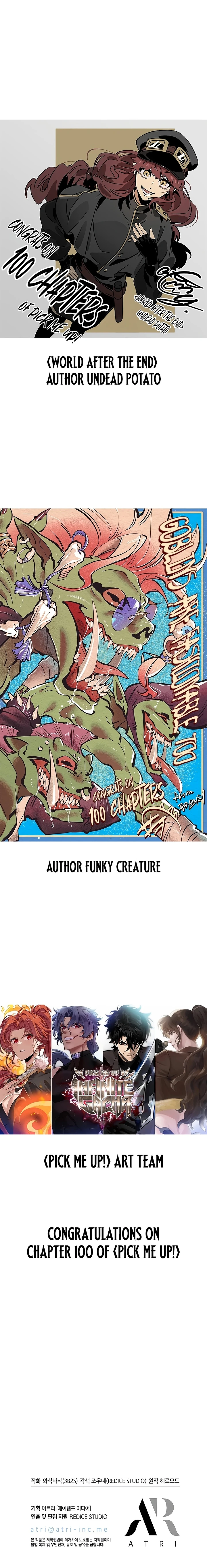 Pick Me Up, Infinite Gacha Chapter 100